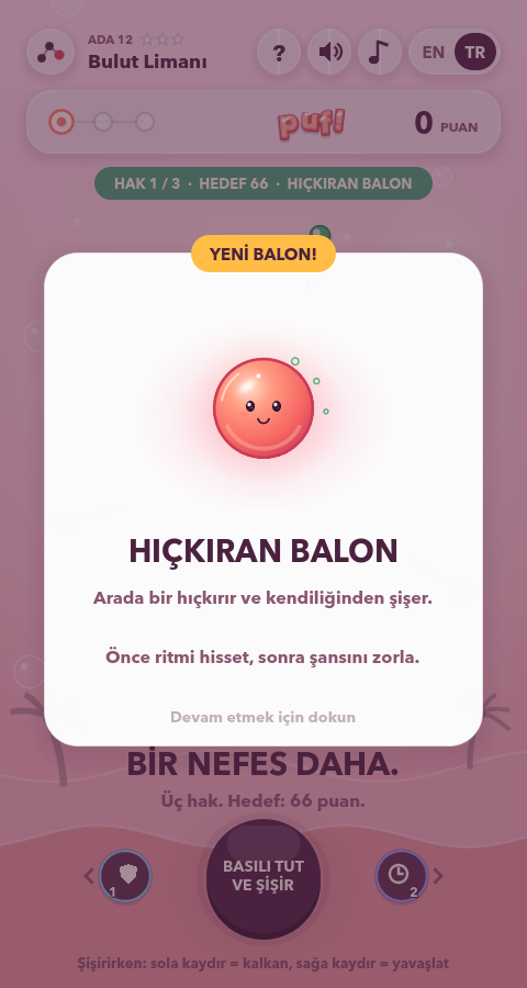 Yeni balon tanıtımı